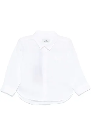 Etro Camisa con logo bordado