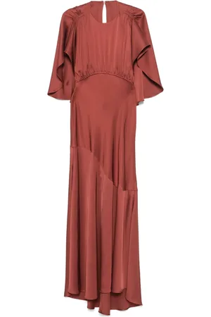 ZIMMERMANN Vestido largo con cuello redondo