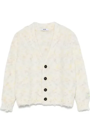 Msgm Cárdigan con cuello en V