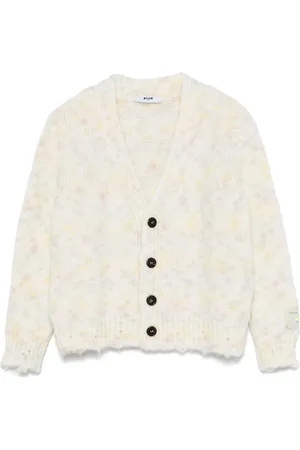 Msgm Cárdigan con cuello en V