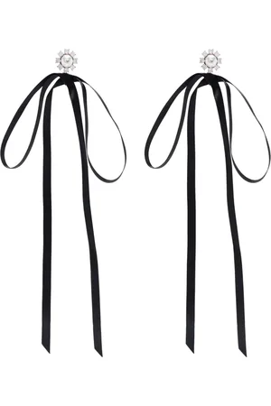 Simone Rocha Aretes con forma e moño
