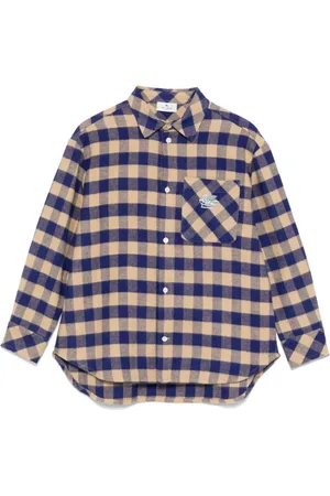 Etro Camisa con cuadros estampados