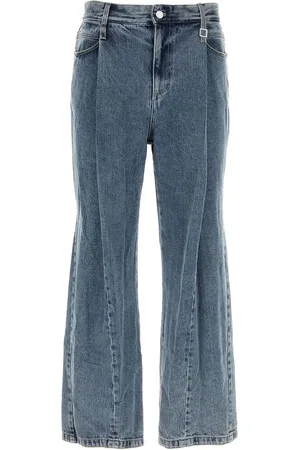 WOOYOUNGMI Jeans con detalles plisado
