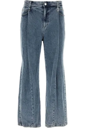 WOOYOUNGMI Jeans con detalles plisado