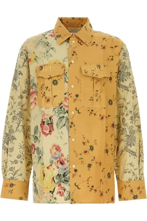 Marine Serre Camisa con estampado floral