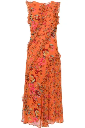 ULLA JOHNSON Vestido midi Avrelie