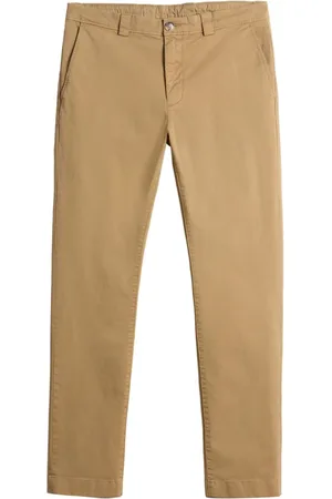 Woolrich Pantalones chinos con diseño recto