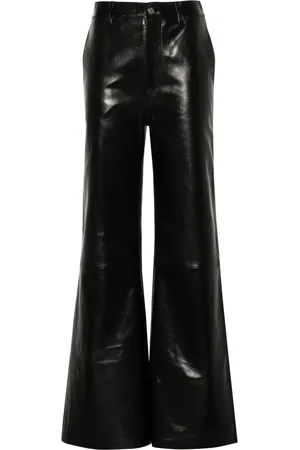 Sandro Pantalones anchos con tiro alto