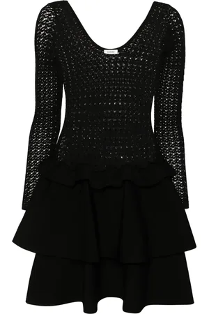 Sandro Vestido con diseño de paneles