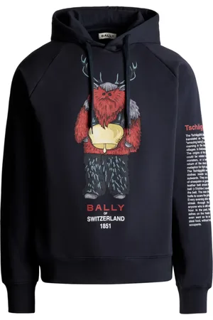 Bally Hoodie con estampado gráfico
