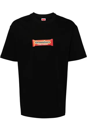 Ground Zero Playera con logo estampado