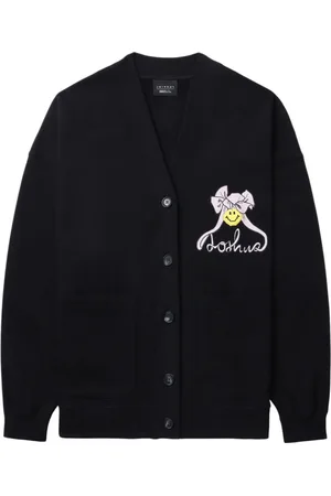 JOSHUA SANDERS Cárdigan con logo estampado