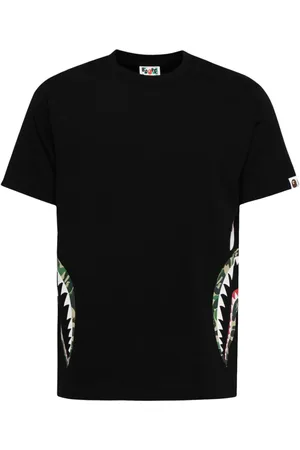 A Bathing Ape Playera con estampado gráfico
