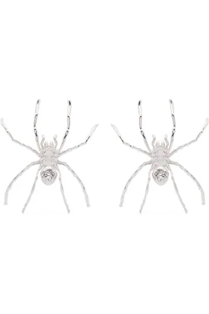 Y / PROJECT Aretes con diseño de araña