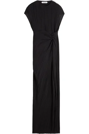 Lanvin Vestido midi con detalle retorcido