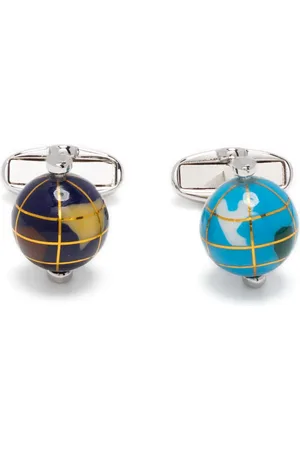 Paul Smith Mancuernillas con motivo de globo terráqueo