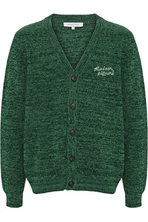 Maison Kitsuné Cárdigan Handwriting Comfort