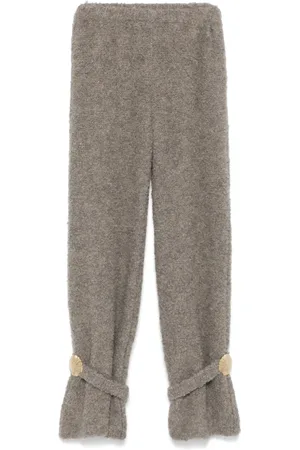 GIUSEPPE DI MORABITO Pantalones con detalle de conchas de mar