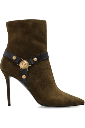 Balmain Botines con puntera en punta y tacón de 105mm