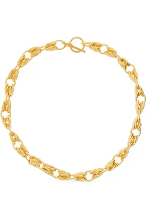 Saint Laurent Collar de cadena tipo cuerda