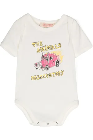 The Animals Observatory Body con logo estampado e ilustración