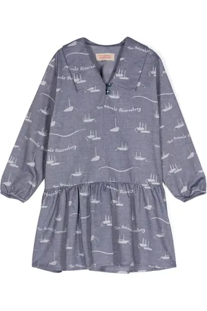 The Animals Observatory Vestido con estampado Albatross Boats