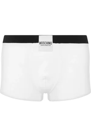 Moschino Bóxer con etiqueta del logo