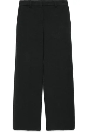 Brunello Cucinelli Pantalones palazzo con tiro alto