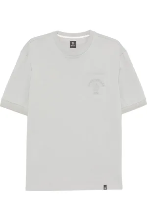 Boggi Milano Playera con logo en relieve