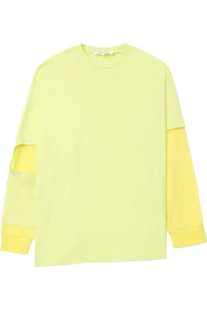 ENFÖLD Playera a capas asimétrica