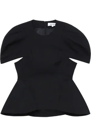 ENFÖLD Top con dobladillo peplum