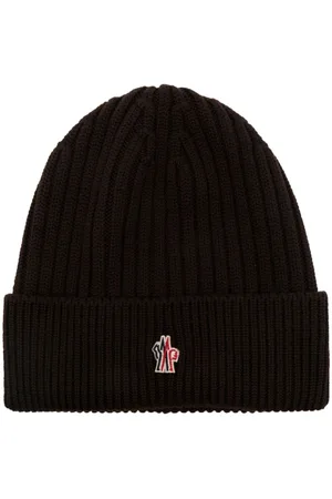 Moncler Gorro con aplique del logo