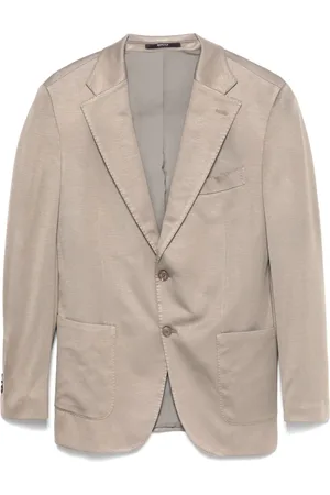 Boggi Milano Blazer de tejido jersey