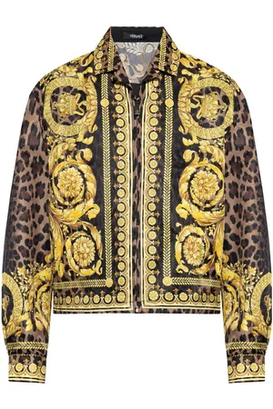 VERSACE Sobrecamisa con estampado Barocco