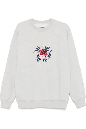 Drôle de Monsieur Sudadera con eslogan bordado