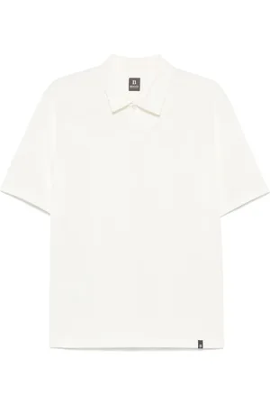 Boggi Milano Playera tipo polo con logo en relieve