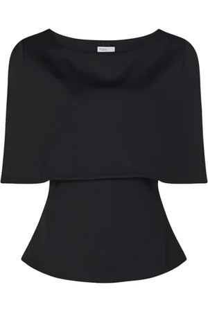 ROSETTA GETTY Blusa con diseño de capa