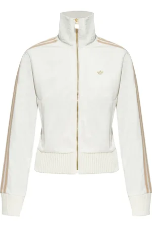 adidas Chamarra deportiva con efecto cepillado