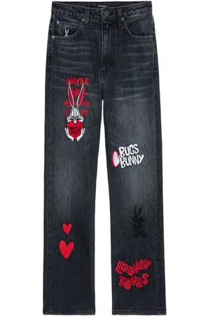 Zadig & Voltaire Jeans The Patti Outline Cropped