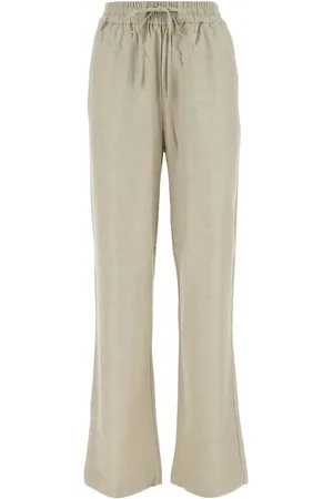 CO Pantalones rectos n rdones en la pretina