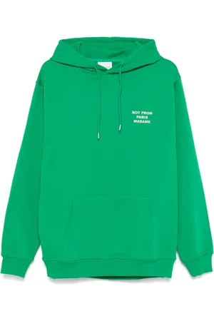Drôle de Monsieur Hoodie con eslogan bordado