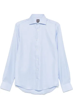 Boggi Milano Camisa con motivo pied de poule