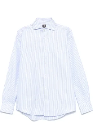 Boggi Milano Camisa con rayas estampadas