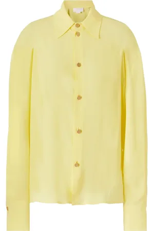 GENNY Camisa con botones y logo en relieve