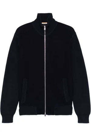 HUGO BOSS Cárdigan en tejido de ochos