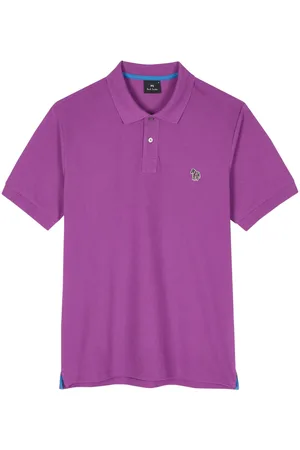 Paul Smith Playera tipo polo con parche del logo