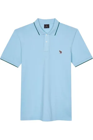 Paul Smith Playera tipo polo con parche del logo