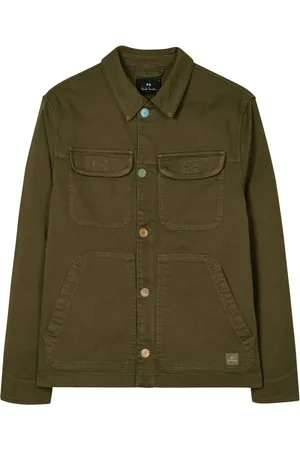 Paul Smith Chamarra militar con botones multicolor