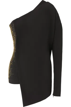 GENNY Top con detalles de strass
