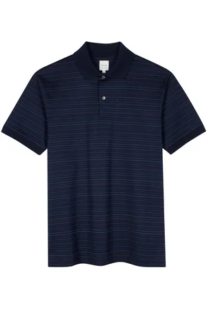 Paul Smith Playera tipo polo con rayas estampadas